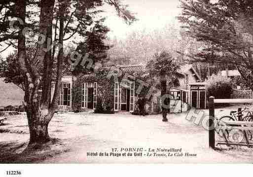 Ville de PORNIC, carte postale ancienne