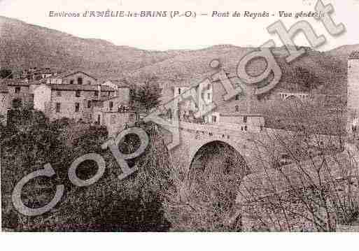 Ville de REYNES, carte postale ancienne