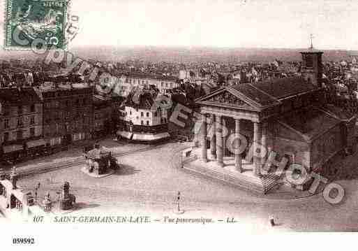 Ville de SAINTGERMAINENLAYE, carte postale ancienne