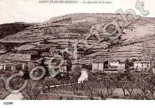 Ville de SAINTJEANDEMUZOLS, carte postale ancienne