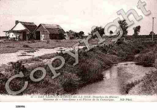 Ville de SAINTESMARIESDELAMER, carte postale ancienne