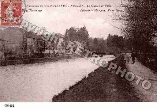 Ville de SELLES, carte postale ancienne