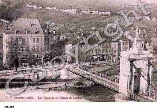 Ville de SEYSSEL, carte postale ancienne