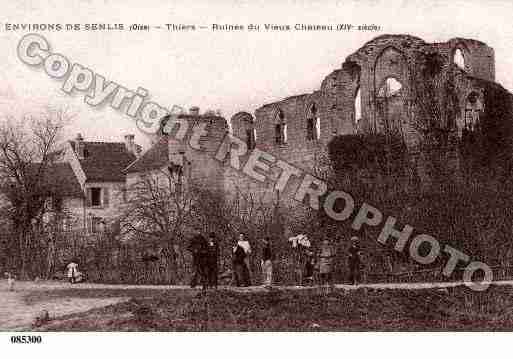 Ville de THIERSSURTHEVE, carte postale ancienne