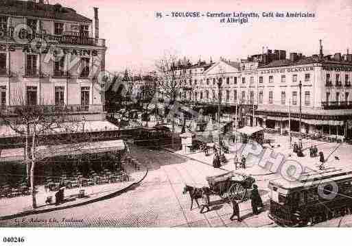 Ville de TOULOUSE, carte postale ancienne