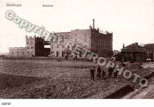 Ville de UCKANGE, carte postale ancienne