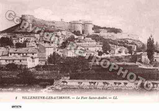 Ville de VILLENEUVELESAVIGNON, carte postale ancienne