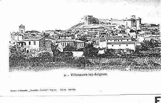 Ville de VILLENEUVELESAVIGNON, carte postale ancienne