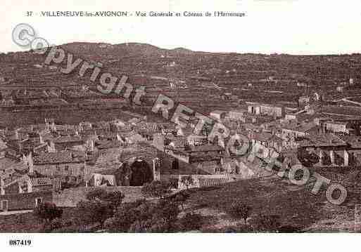 Ville de VILLENEUVELESAVIGNON, carte postale ancienne