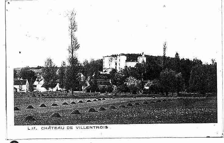 Ville de VILLENTOIS, carte postale ancienne