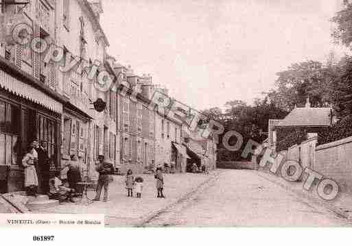 Ville de VINEUILSTFIRMIN, carte postale ancienne