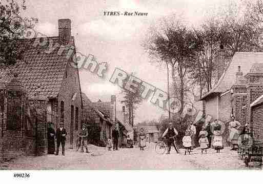 Ville de YTRES, carte postale ancienne