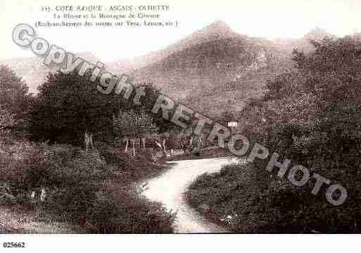 Ville de ASCAIN, carte postale ancienne