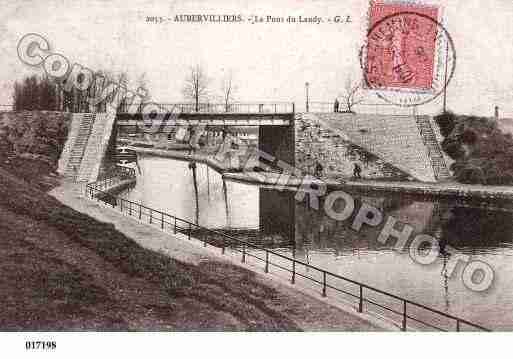 Ville de AUBERVILLIERS, carte postale ancienne