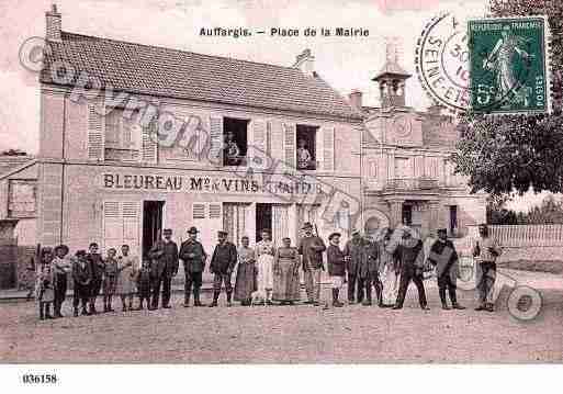 Ville de AUFFARGIS, carte postale ancienne