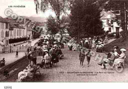 Ville de BAGNERESDEBIGORRE, carte postale ancienne