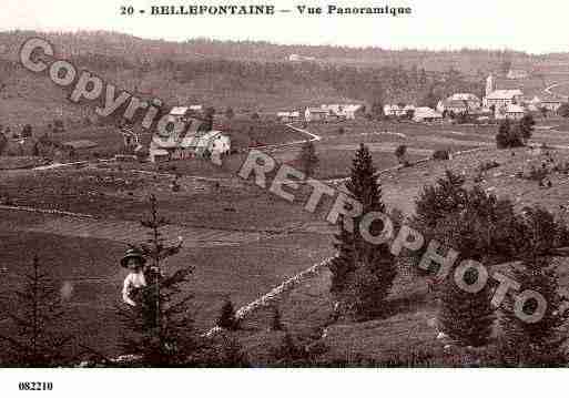 Ville de BELLEFONTAINE, carte postale ancienne