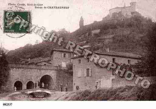 Ville de CHATEAUNEUF, carte postale ancienne