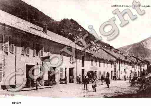 Ville de CHEZERYFORENS, carte postale ancienne