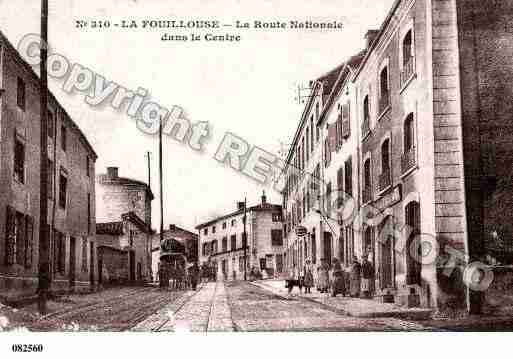 Ville de FOUILLOUSE(LA), carte postale ancienne