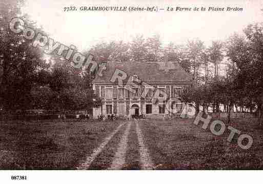 Ville de GRAIMBOUVILLE, carte postale ancienne