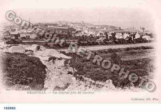 Ville de GRANVILLE, carte postale ancienne