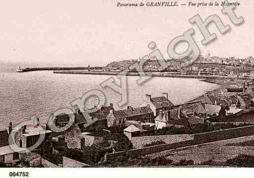 Ville de GRANVILLE, carte postale ancienne