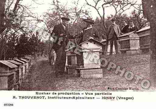 Ville de IGNEY, carte postale ancienne