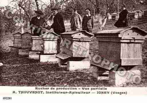 Ville de IGNEY, carte postale ancienne