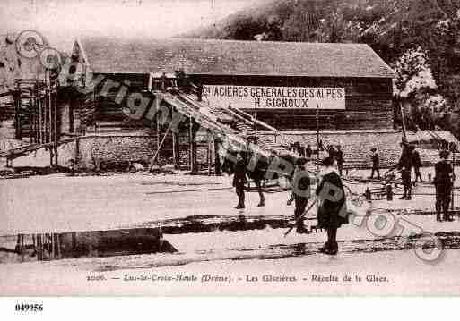 Ville de LUSLACROIXHAUTE, carte postale ancienne