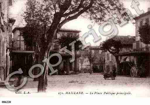 Ville de MAILLANE, carte postale ancienne