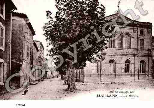 Ville de MAILLANE, carte postale ancienne