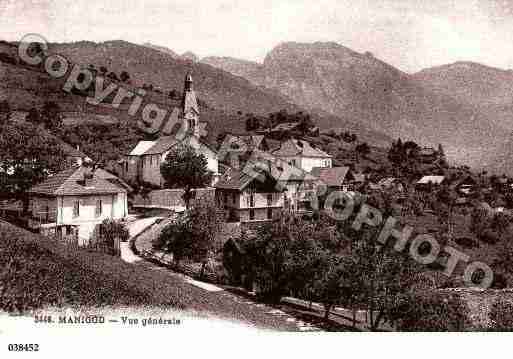 Ville de MANIGOD, carte postale ancienne