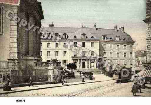 Ville de MANS(LE), carte postale ancienne