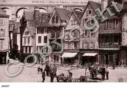 Ville de MORLAIX, carte postale ancienne