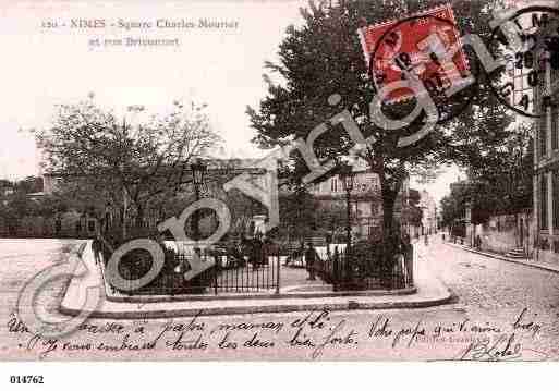 Ville de NIMES, carte postale ancienne