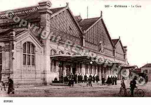 Ville de ORLEANS, carte postale ancienne