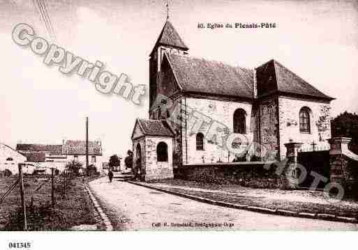 Ville de PLESSISPATE(LE), carte postale ancienne