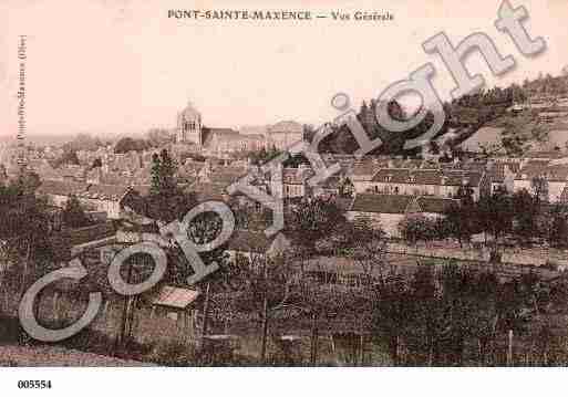 Ville de PONTSTMAXENCESARRON, carte postale ancienne