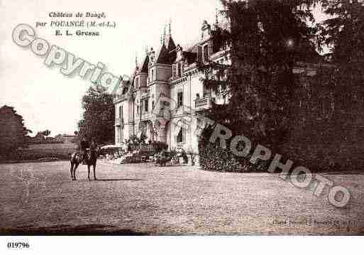 Ville de POUANCE, carte postale ancienne