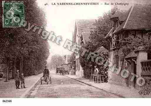 Ville de SAINTMAURDESFOSSES, carte postale ancienne