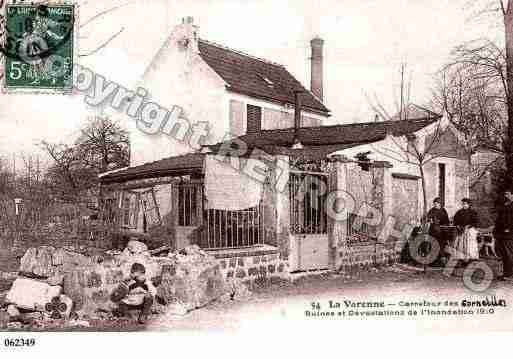 Ville de SAINTMAURDESFOSSES, carte postale ancienne