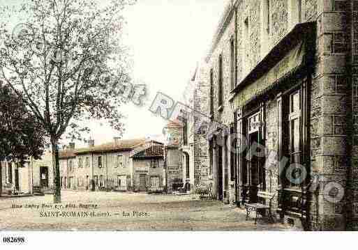 Ville de SAINTROMAINLAMOTTE, carte postale ancienne