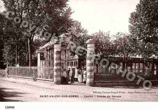 Ville de SAINTVALERYSURSOMME, carte postale ancienne