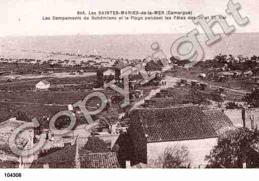 Ville de SAINTESMARIESDELAMER, carte postale ancienne