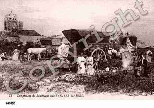 Ville de SAINTESMARIESDELAMER, carte postale ancienne