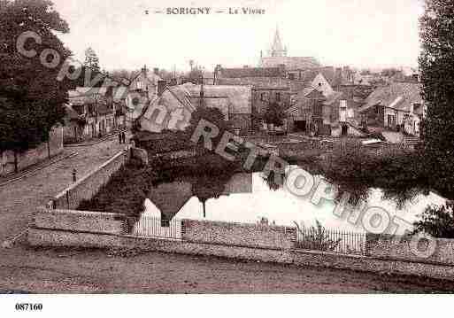 Ville de SORIGNY, carte postale ancienne