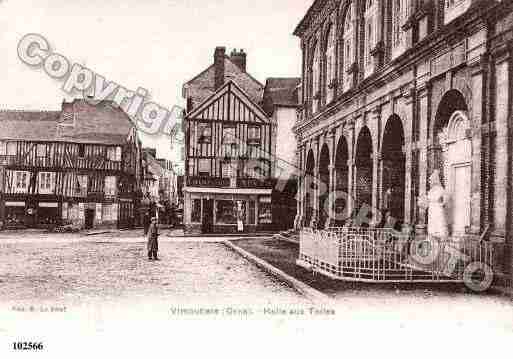 Ville de VIMOUTIERS, carte postale ancienne