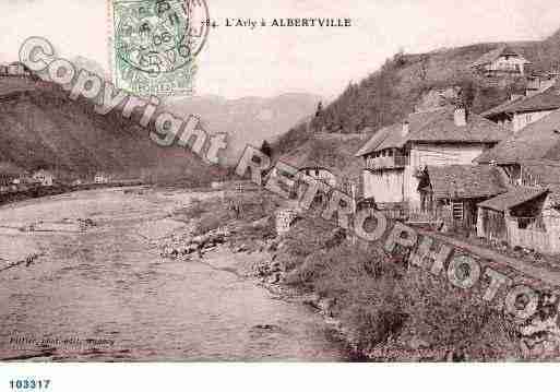 Ville de ALBERTVILLE, carte postale ancienne