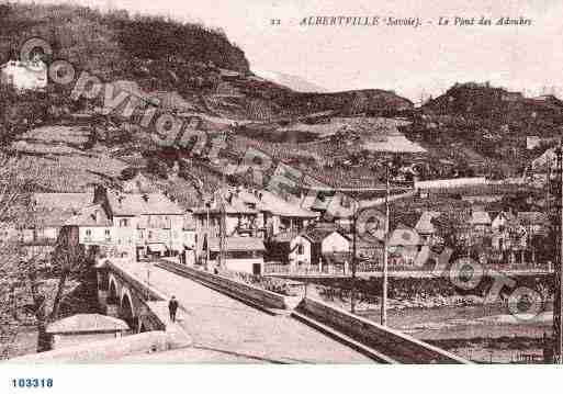 Ville de ALBERTVILLE, carte postale ancienne